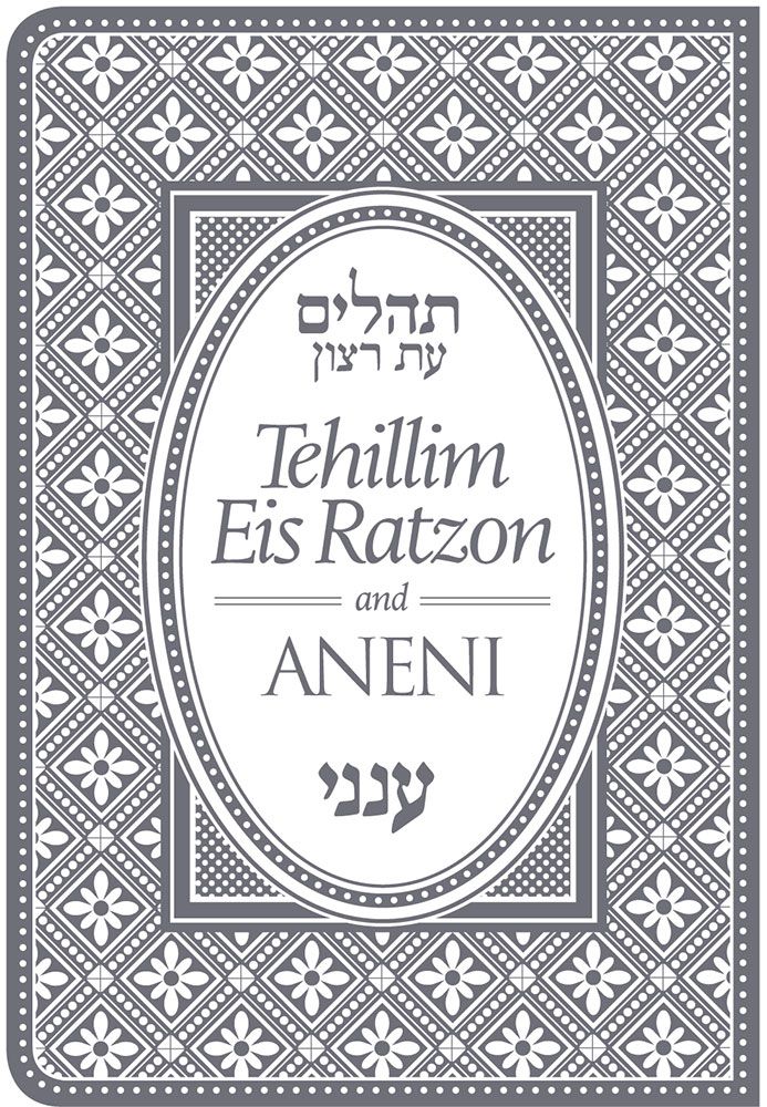 Tehillim Eis Ratzon & Aneni - Flex Cover, Grey