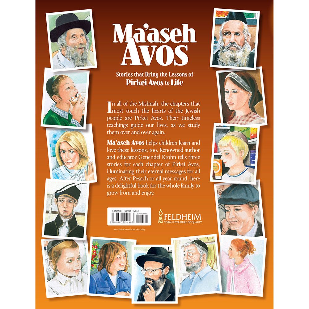 Maaseh Avos: Stories that Bring the Lessons of Pirkei Avos to Life