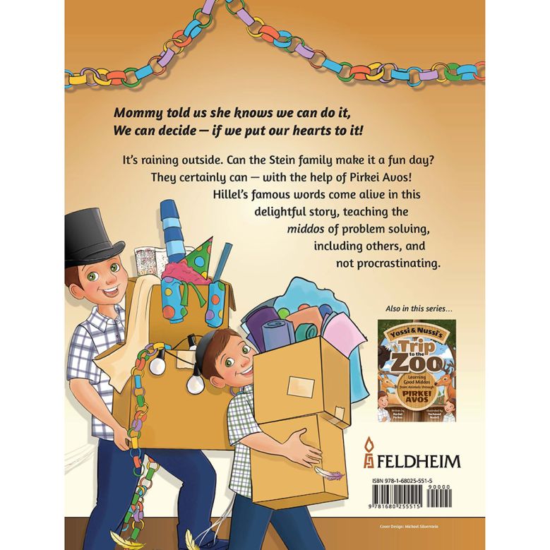 Yossi and Nussi's Rainy Day Dare: Learning Responsibility through Pirkei Avos