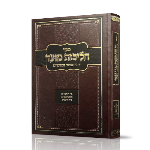 Halichot Mo’ed – Bein HaMetzarim, Tisha B’Av, Bein HaZemanim / הליכות מועד – בין המצרים, ט׳ באב, בין הזמנים