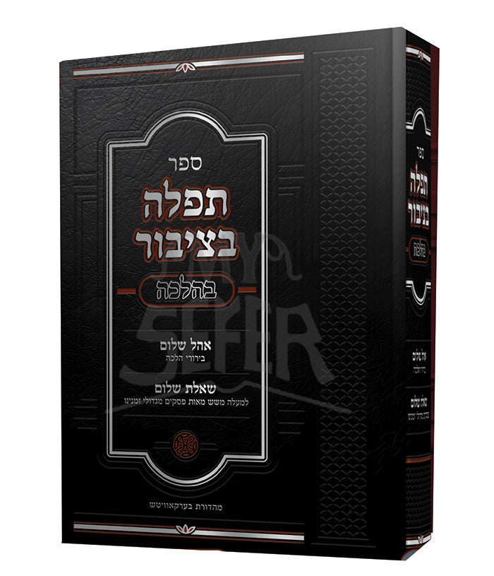 Sefer Tefillah Betzibur BeHalachah / ספר תפלה בציבור בהלכה