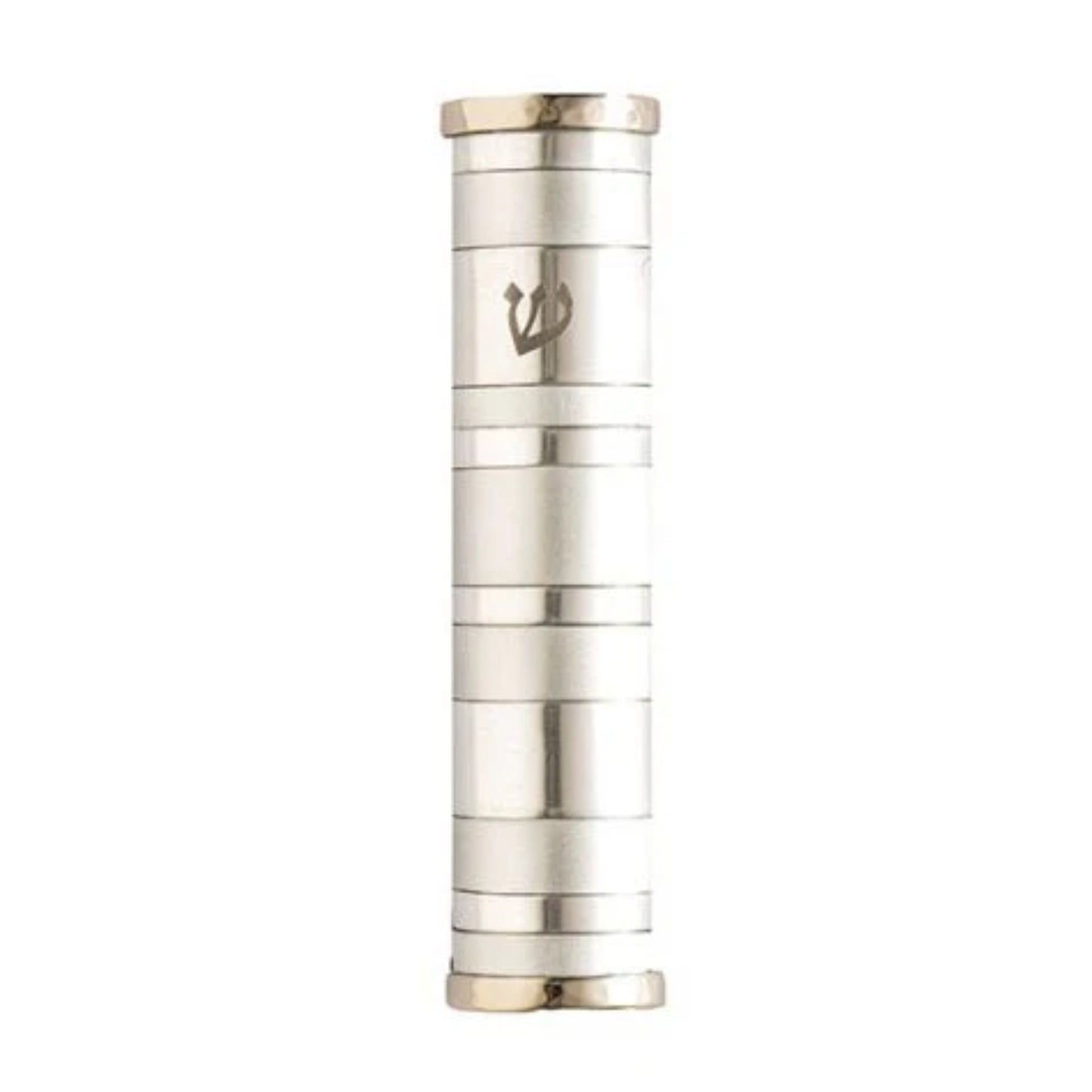 Emanuel Mezuzah Case w/ Rings-Natural