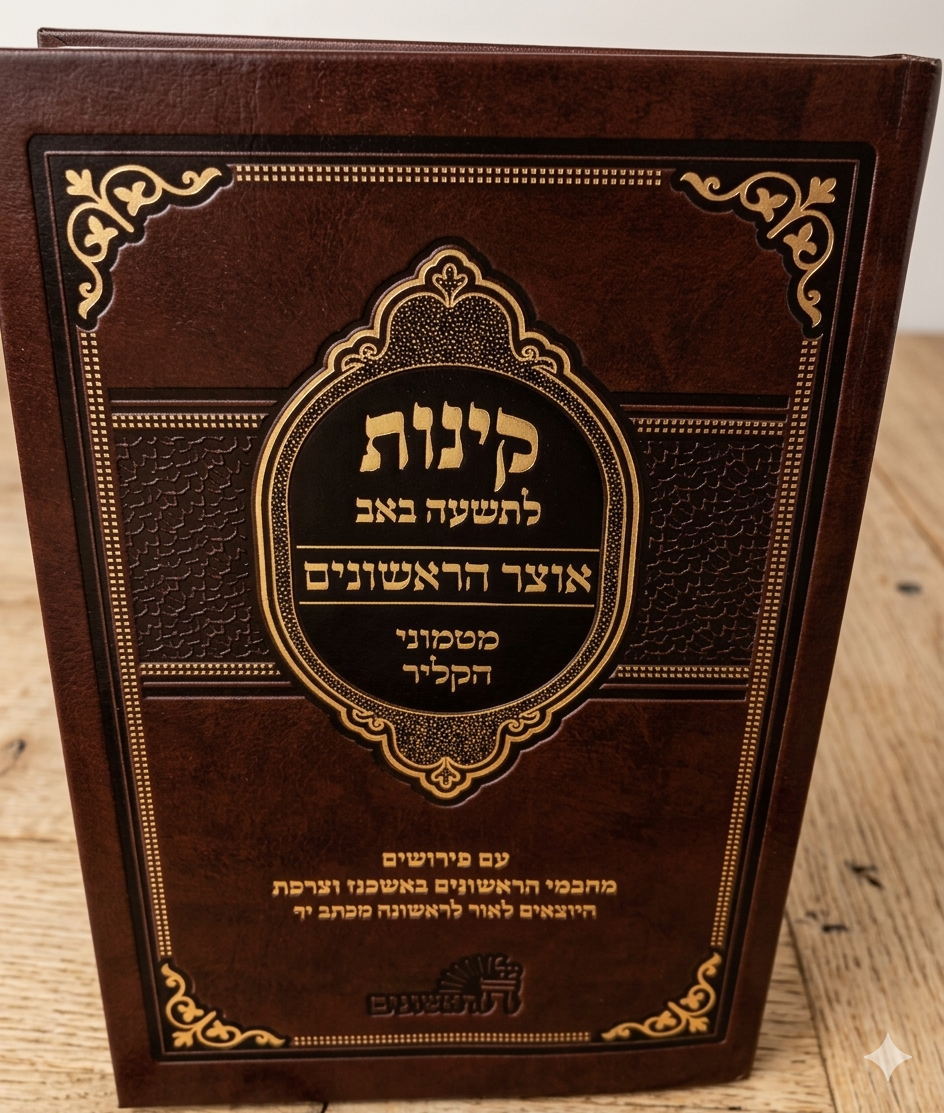 Kinot for Tisha B'Av: Otzar HaRishonim – Matmoni HaKalir / קינות לתשעה באב: אוצר הראשונים – מטמוני הקליר