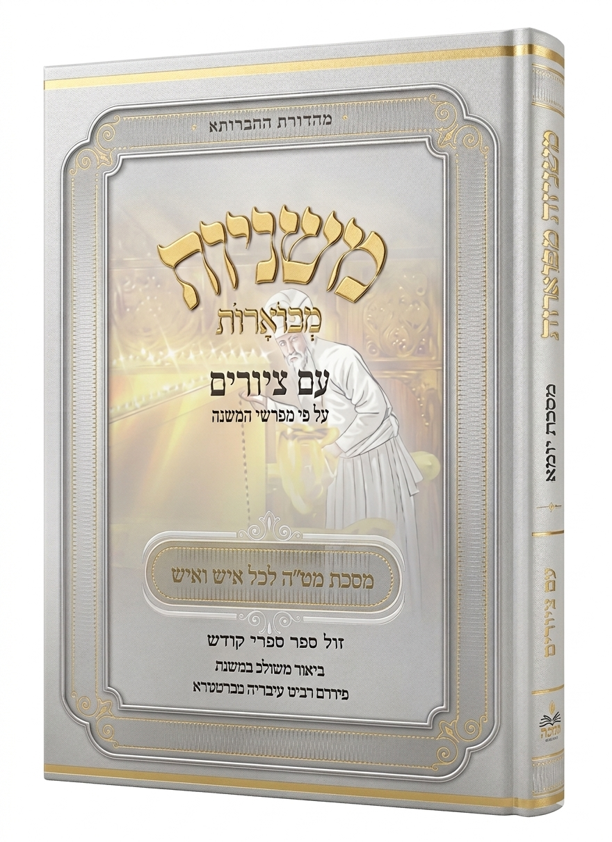 Mishnayot Mevuarot Im Tziurim Yoma Machon Abuka / משניות מבוארות - עם ציורים - יומא - מכון אבוקה
