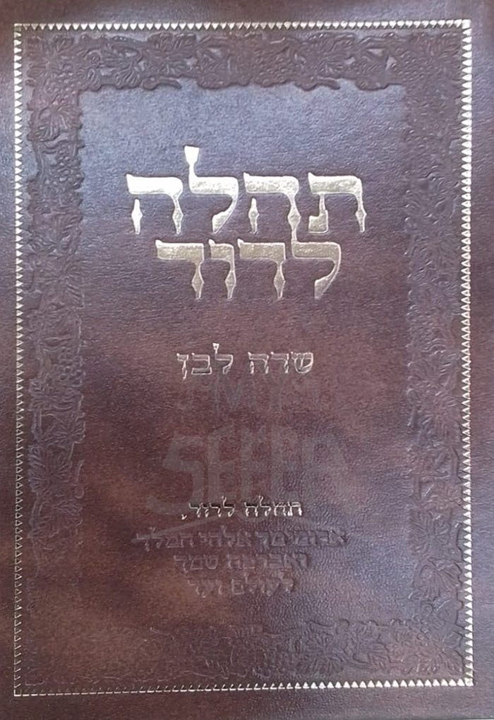 Tehillah LeDavid/ תהלה לדוד - שדה לבן / מאת המקובל רבי ששון מרדכי זצוק"ל