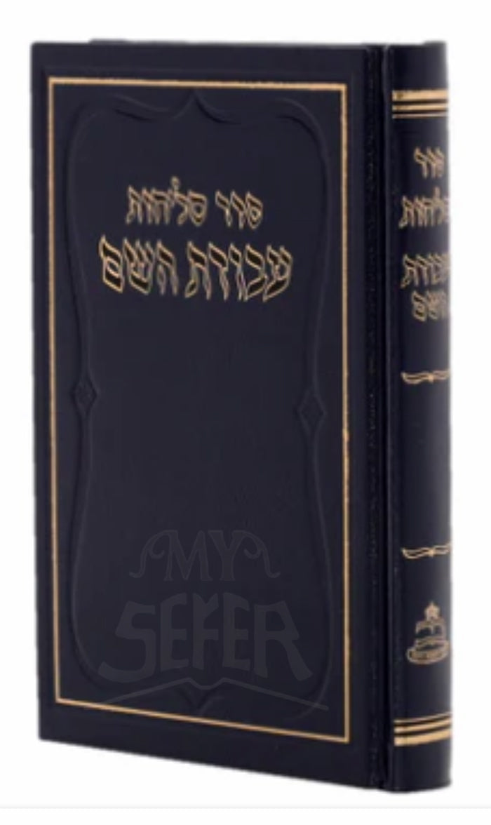 Sod Selichot Avodat HaShem / סוד סליחת עבודת השם