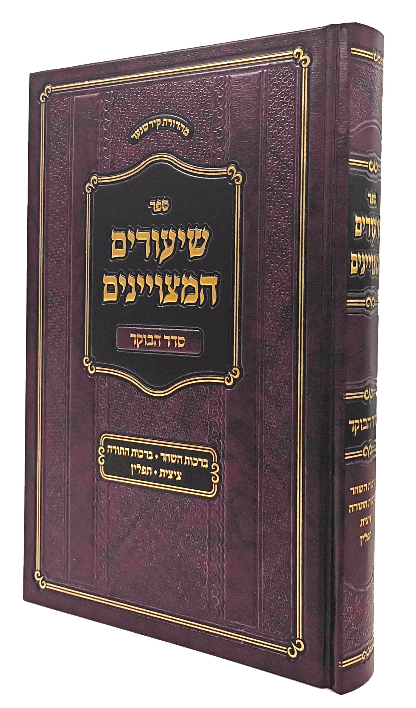 Shiurim Hametzuyanim: Seder Haboker / שיעורים המצויינים סדר הבוקר