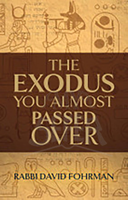 The Exodus You Almost passed Over by Rabbi David Fohrman