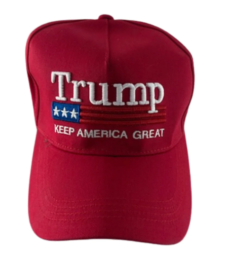 TRUMP CAP KEEP AMERICA GREAT RED
