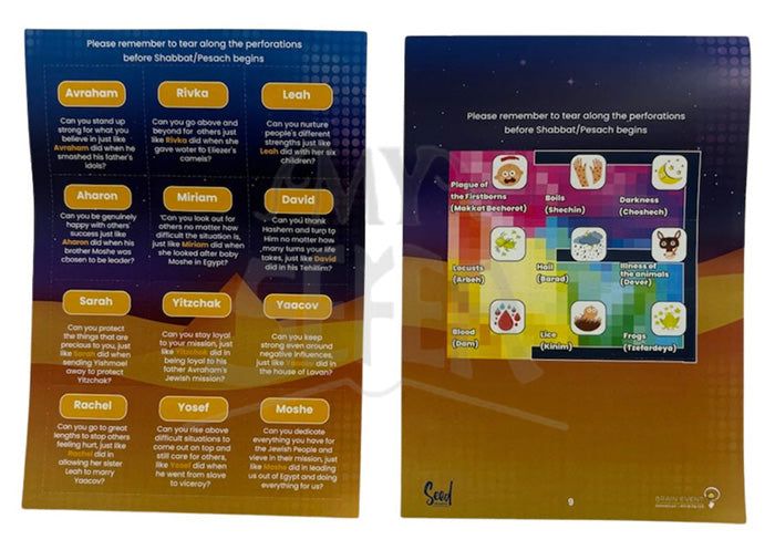 The Afikoman Escape Box-Seder Trivia Game