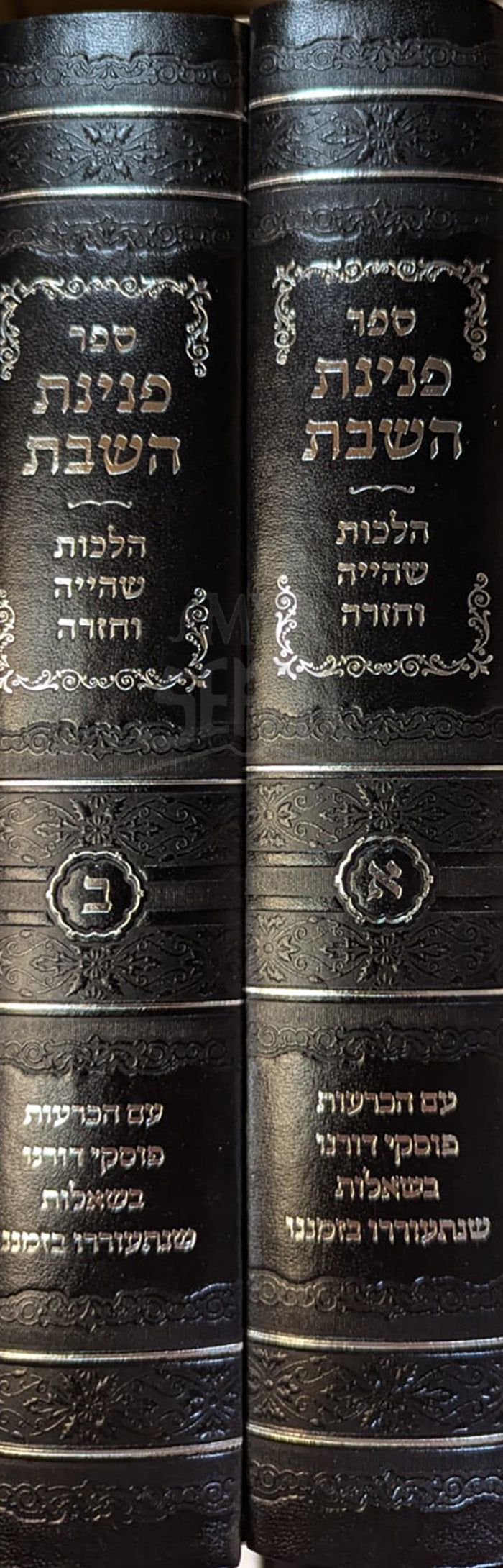 Peninas HaShabbos - Hilchos Hatmana / 2 Vol. Set - פנינת השבת - הלכות הטמנה - סט ב כרכים