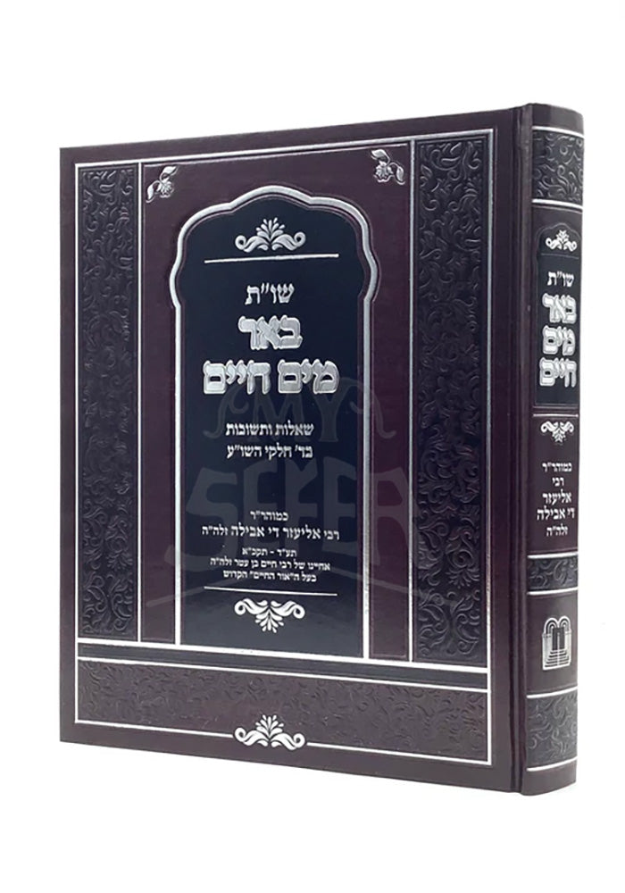 Shut Be'er Mayim Chaim - De Avila / שאלות ותשובות בד' חלקי השו"ע