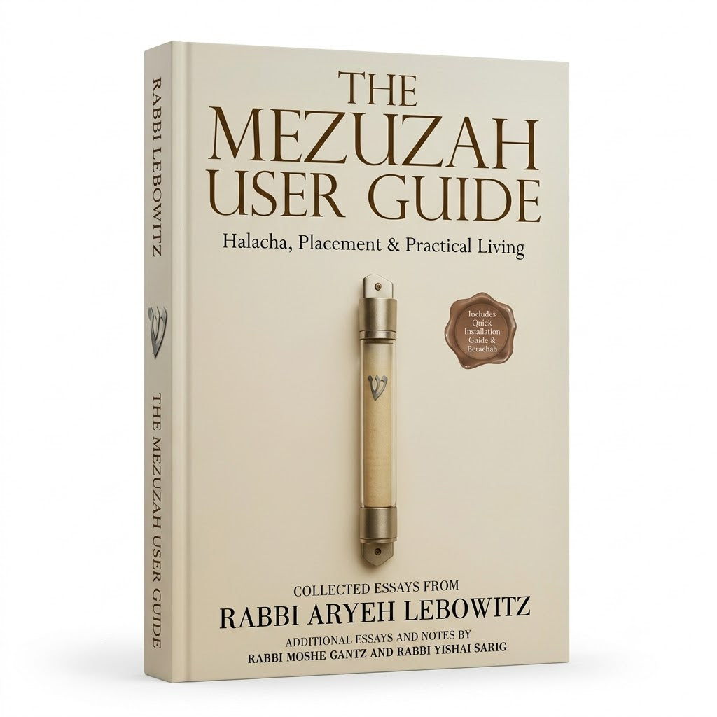 The Mezuzah User Guide Paperback Rabbi Arye Lebowitz