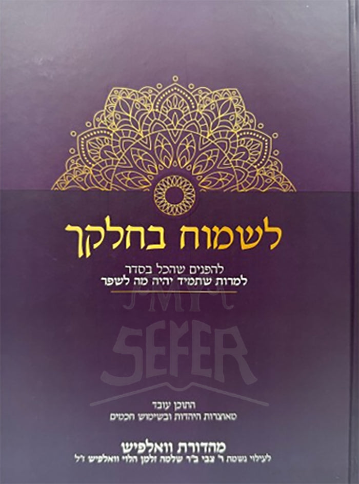 Lesmoach B'Chelkecha / לשמוח בחלקך