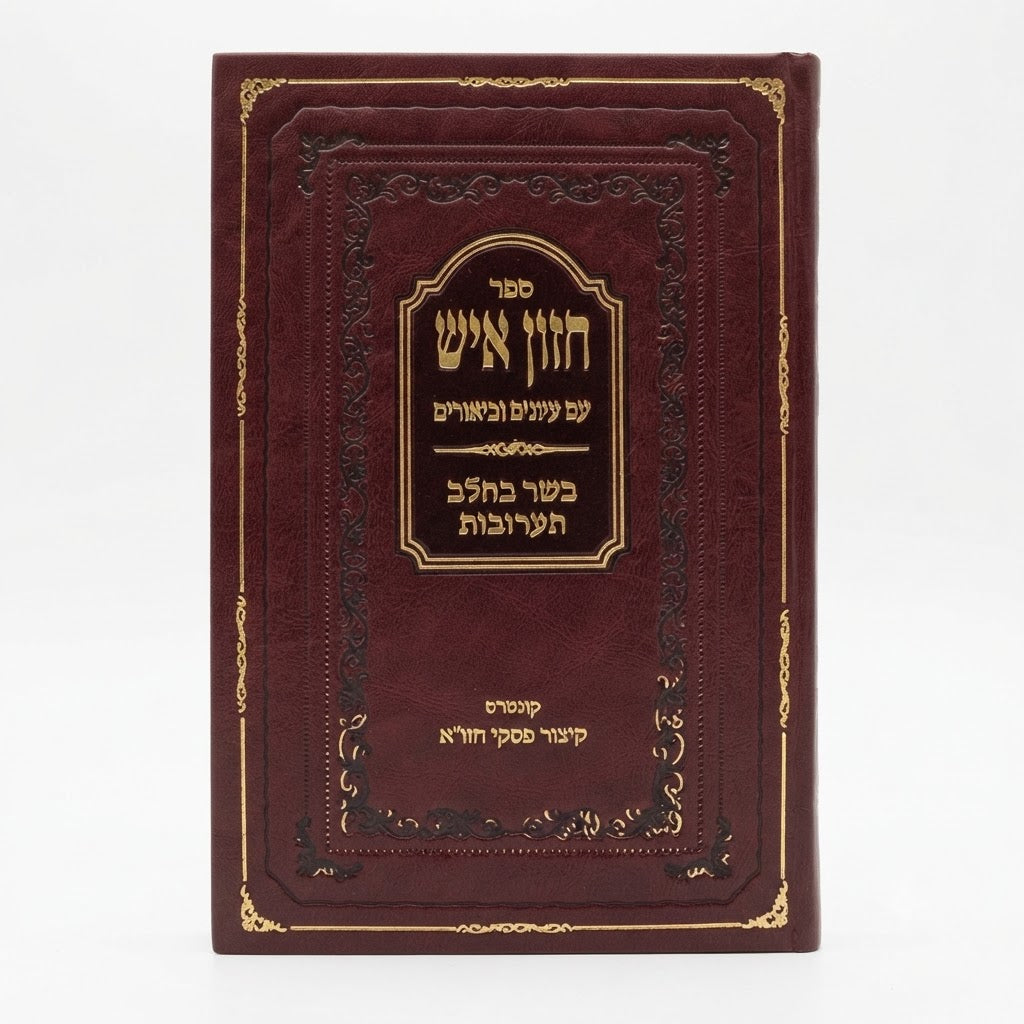 Chazon Ish: Bassar B'Chalav & Taarovot / חזון איש: בסר בחלב ותערבות
