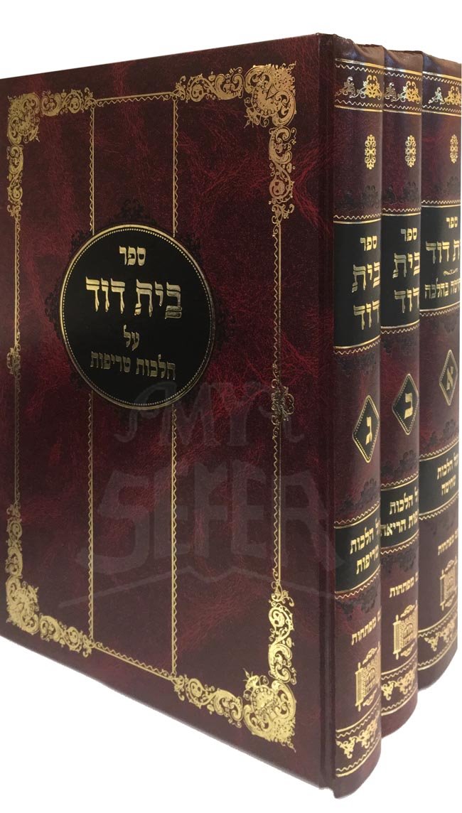 Beit Dovid : Hilchot Shechita VeTreifot ( 3 Vol.)