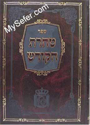 Rabbi Aharon Roth - Taharat HaKodesh