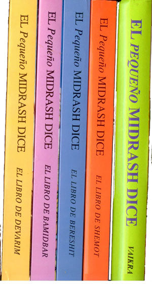 El Pequeno Midrash Dice : (Spanish - 5 volumes)