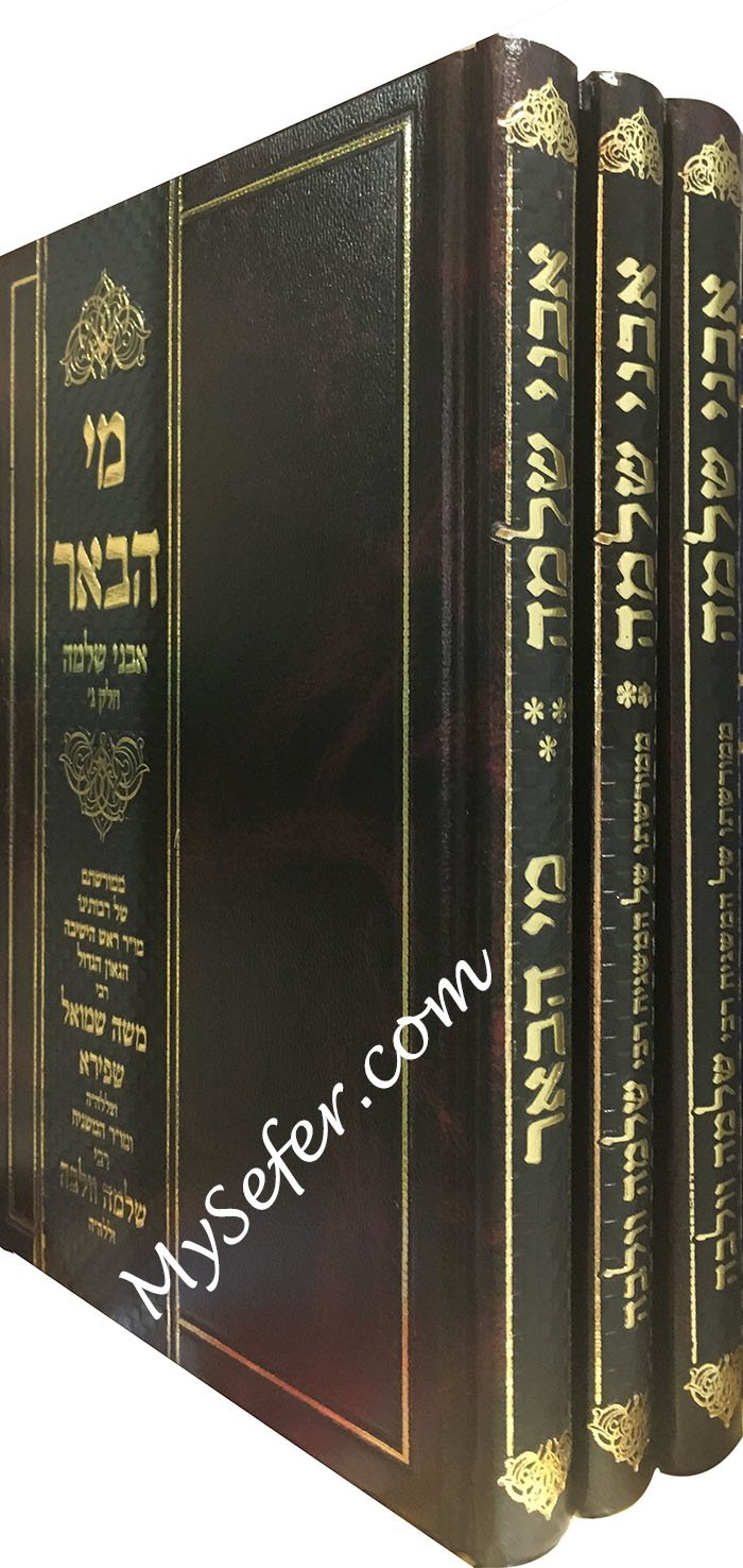 Avnei Shlomo -Rabbi Shlomo Wolbe ( 3 Vol. )