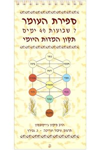 Counting of the Omer - Spiritual Guide (Hebrew)