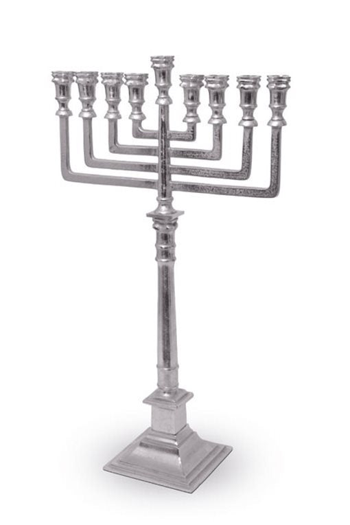 Large 28" Nickle Menorah