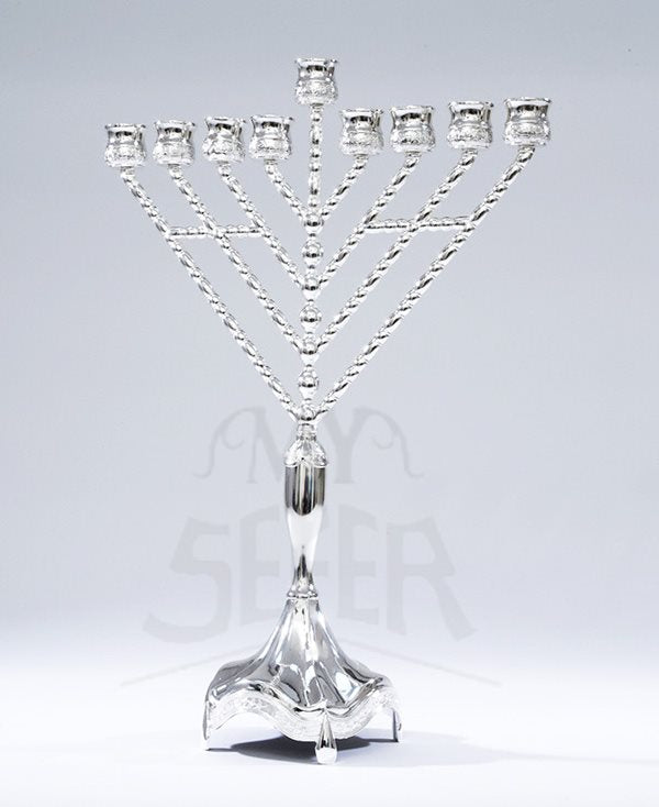 Large Menorah-Silver