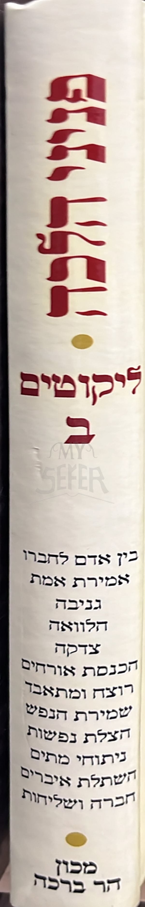 Peninei Halacha - Likutim Vol. 2
