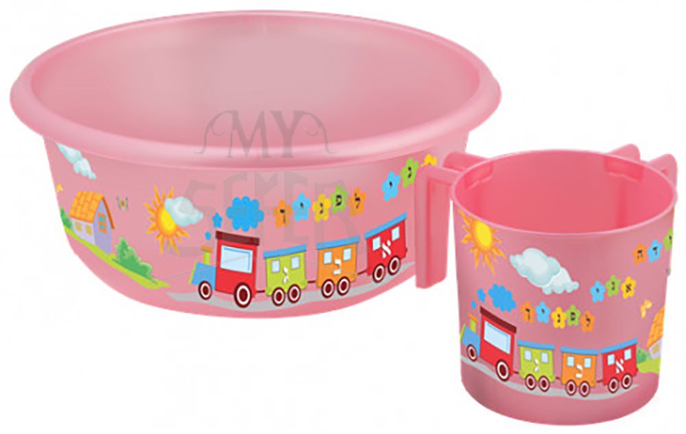 Kinder Shpiel Negel Vasser Set - Pink