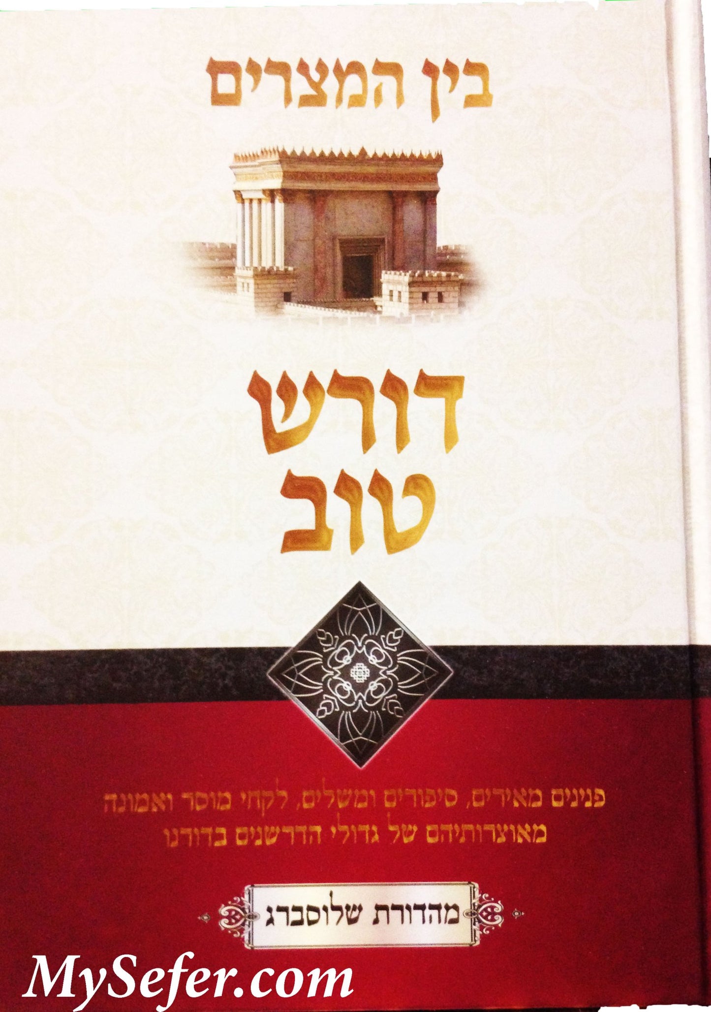 Doresh Tov-Bein HaMetzarim