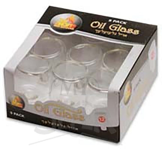 Set of 9 Straight #13 Oil Glasses