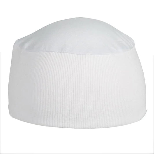 Large Shluff Kippah White