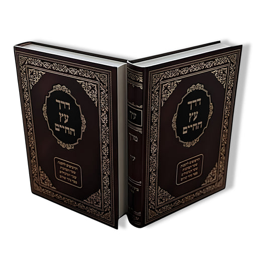 Derech Etz Chaim - Kabbalah (2 Volumes) (Hardcover) / דרך עץ חיים קבלה ב כרכים