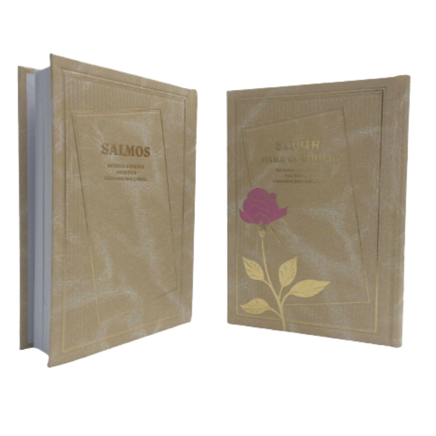 2 Books Tehilim Libro de los Salmos +Sidur Para La Mujer Español Hebrew Fonétic (Hardcover)