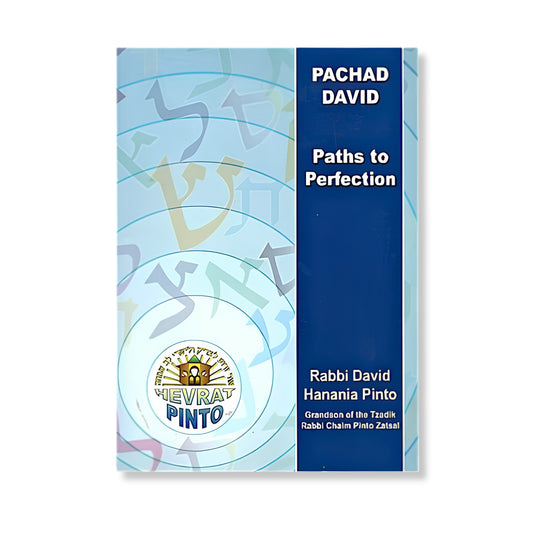 Pachad David: Paths to Perfection : Rabbi David Chanania Pinto (Softcover)