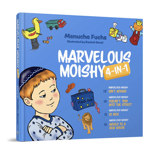 Marvelous Moishy 4 in 1 (books 13-16)