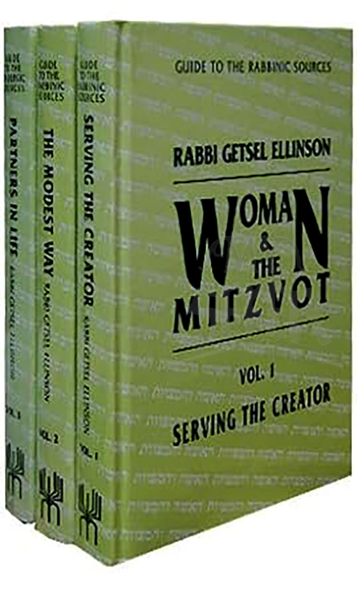 Woman and The Mitzvot / 3 Volume Set