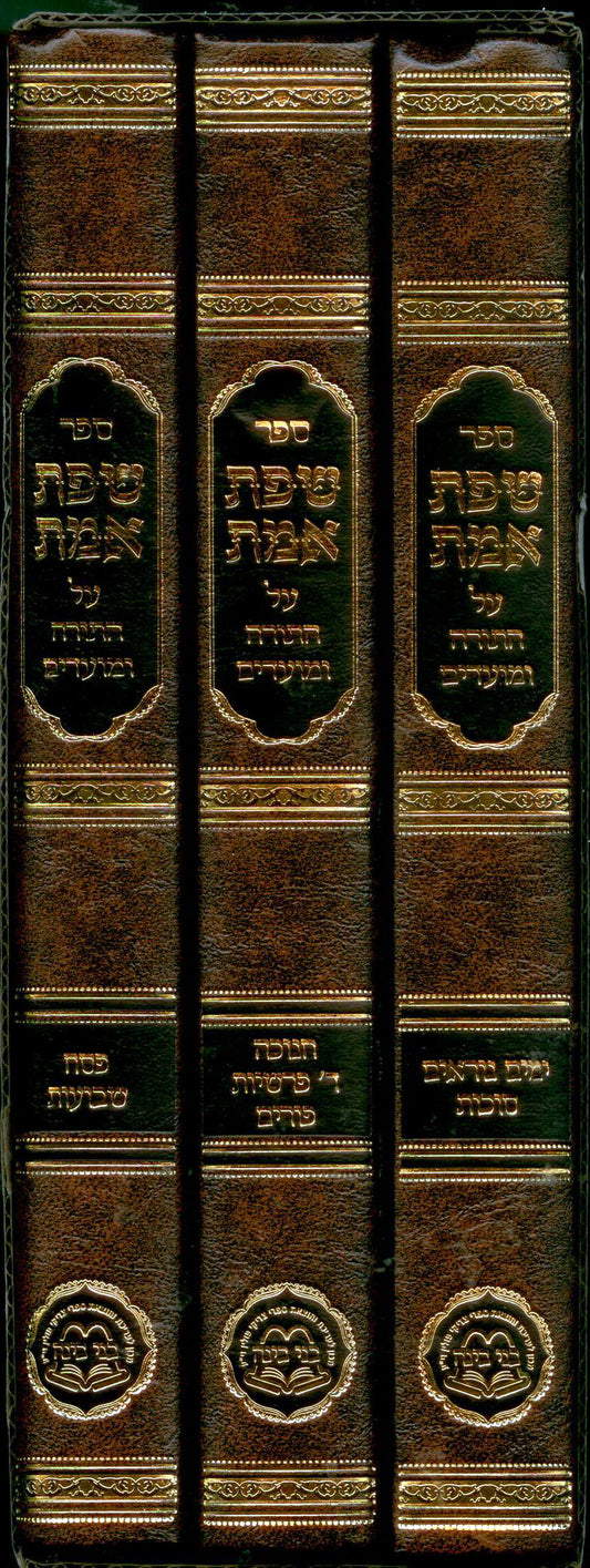 Sefat Emet al HaMoadim (3 vol.)
