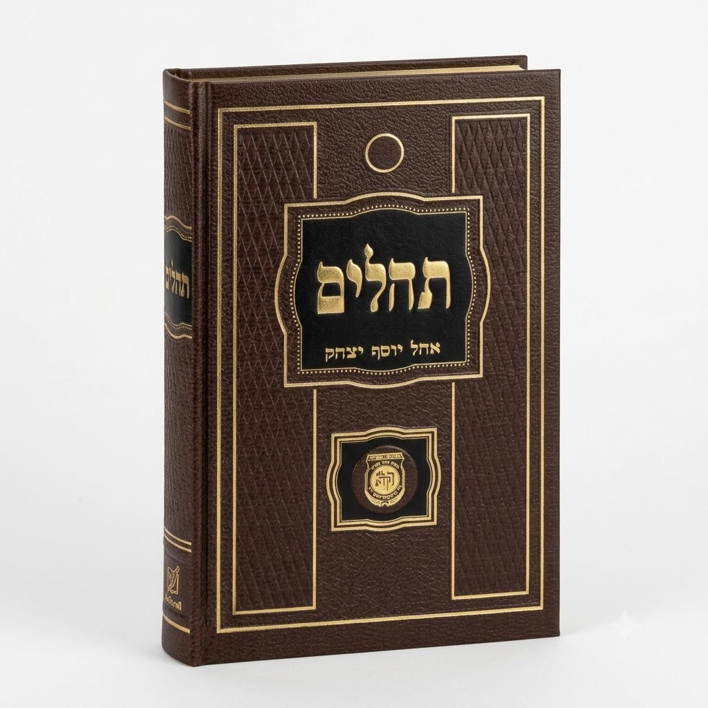 Tehillim Hebrew Large - Assorted Colors 6 x 9 / תהלים אהל יוסף יצחק - הוצאת כפר חב"ד (גדול)