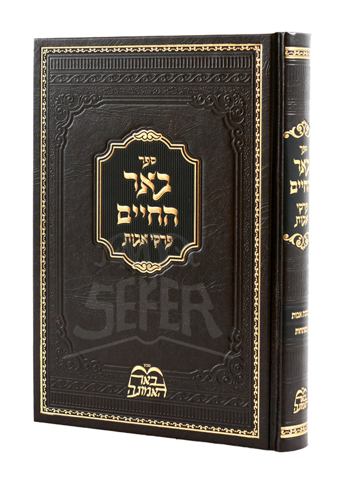Beeir Hachaim Pirkei Avos (Harav Biderman) / ספר באר החיים פרקי אבות