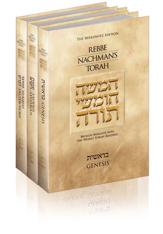 Rebbe Nachman's Torah: Breslov Insights into the Weekly Torah Reading, Complete Set (3 Volumes)