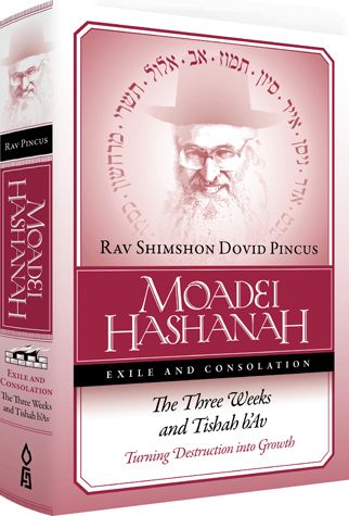 Moadei Hashanah: The Three Weeks and Tishah b'Av: Turning Destruction into Growth