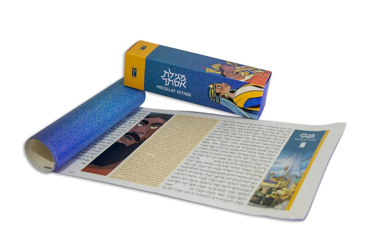 Megillat Esther Graphic Novel Scroll H/E (MG-MEGN)