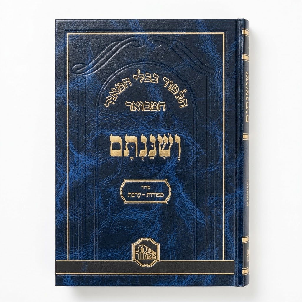 Talmud Bavli - VeShinantam: Bechorot & Arachin (Medium) / תלמוד בבלי - ושננתם : בכורות וערכין