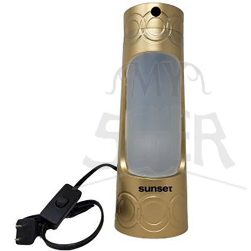 Shabbos Lamp 10W Gold