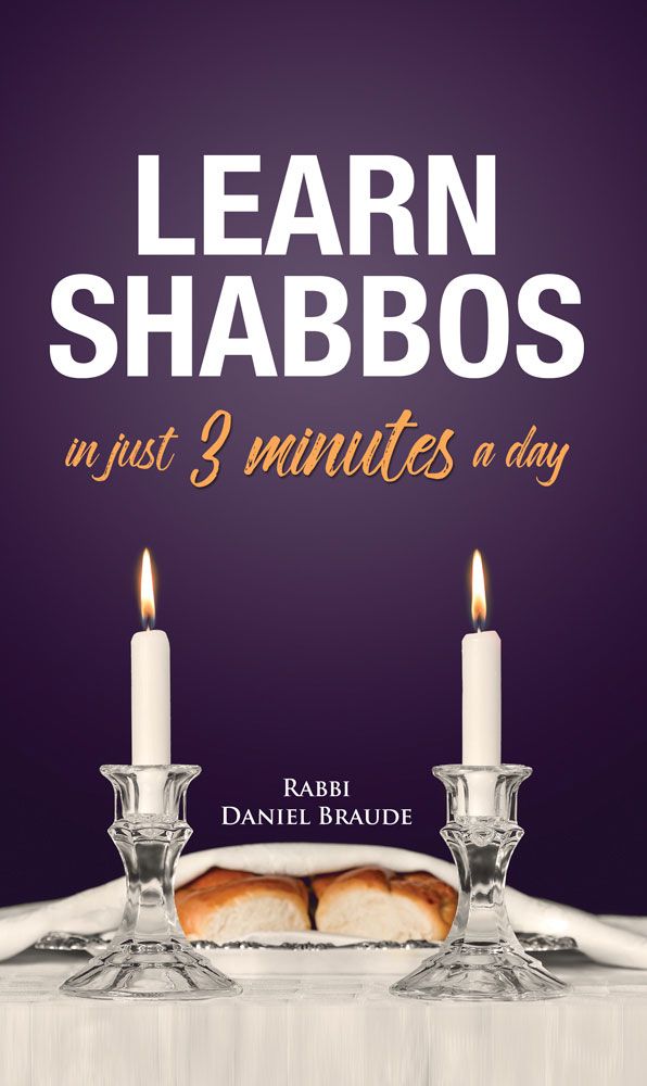 Learn Shabbos in just 3 Minutes a Day, compact