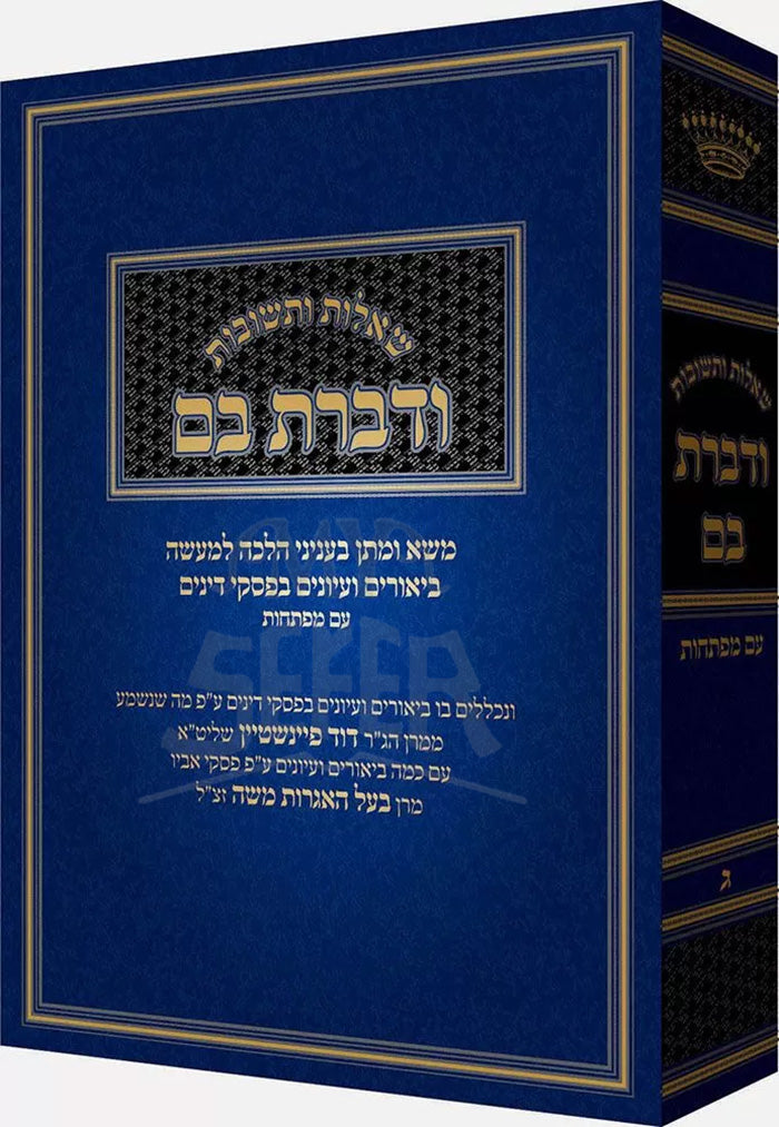 Vedibarta Bam, #3 / ודברת בם