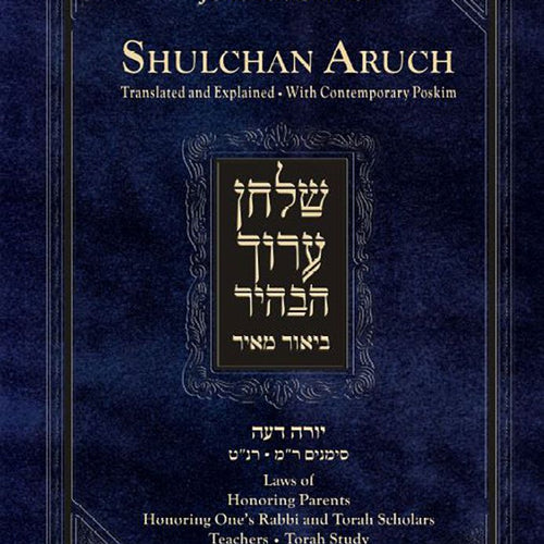 Shulchan Aruch, Yoreh Deah 240-259