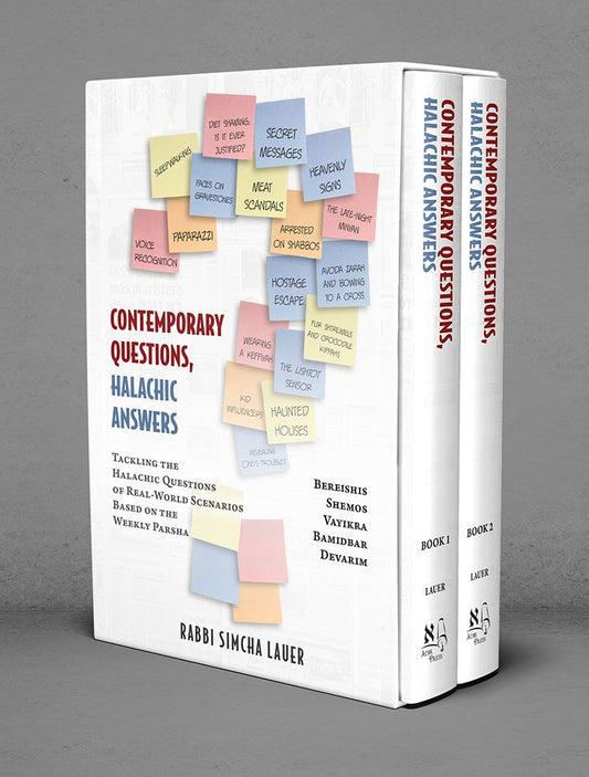 Contemporary Questions, Halachic Answers: Tackling the Halachic Questions of Real-world Scenarios Based on the Weekly Parsha