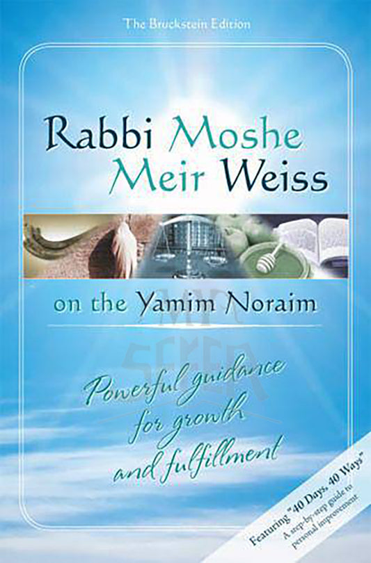 Rabbi Moshe Meir Weiss on the Yamim Noraim