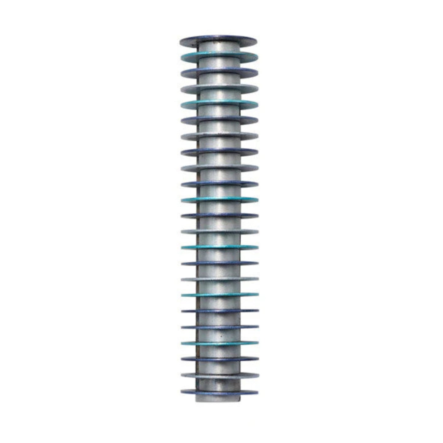 Blue Emanuel Mezuzah Case w/ Discs 12cm